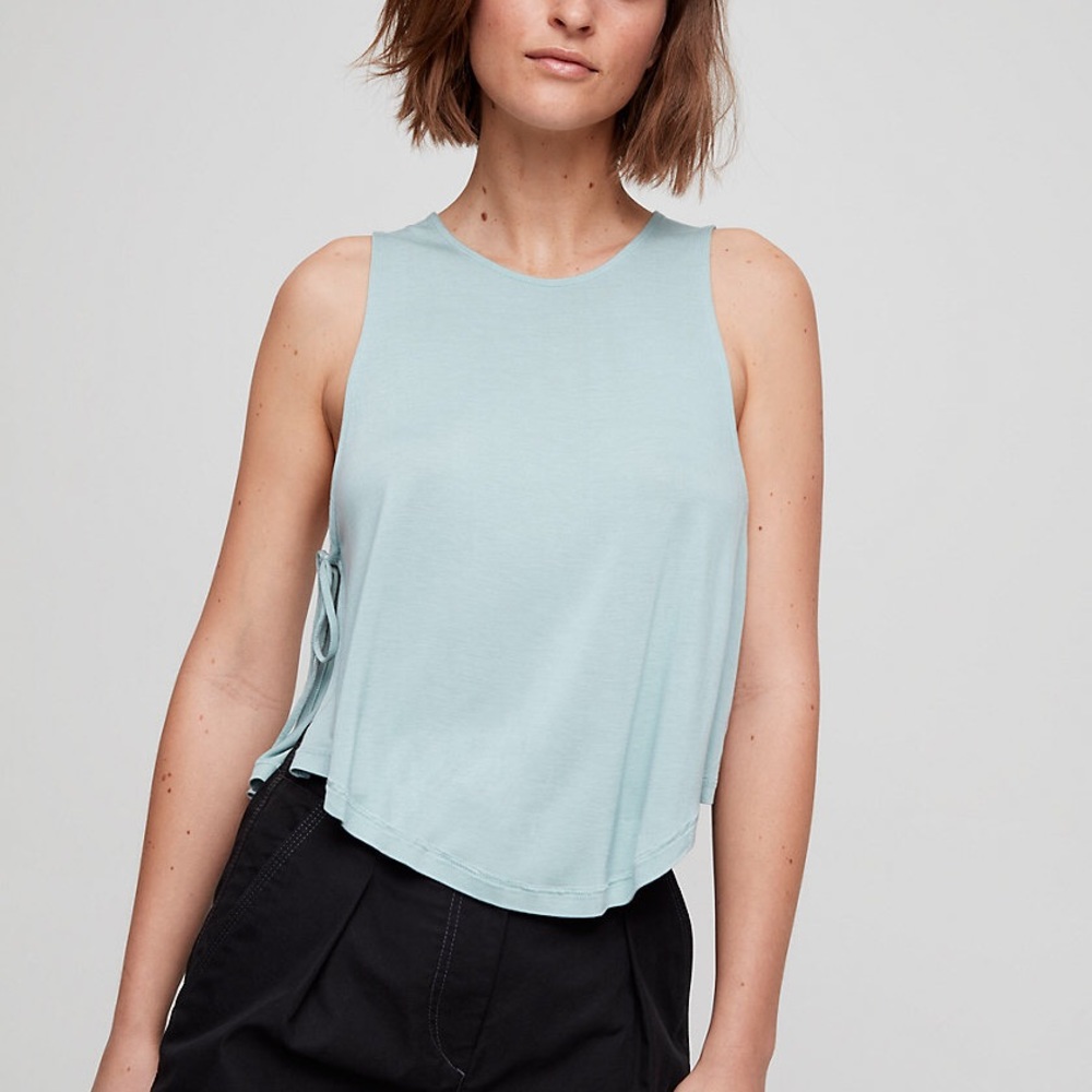 ✨BNWT✨ Aritzia Wilfred Free grey Amalie tank top